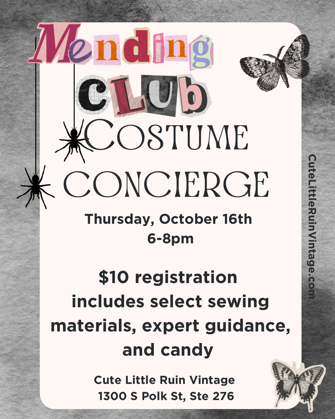 Mending Club - Costume Concierge