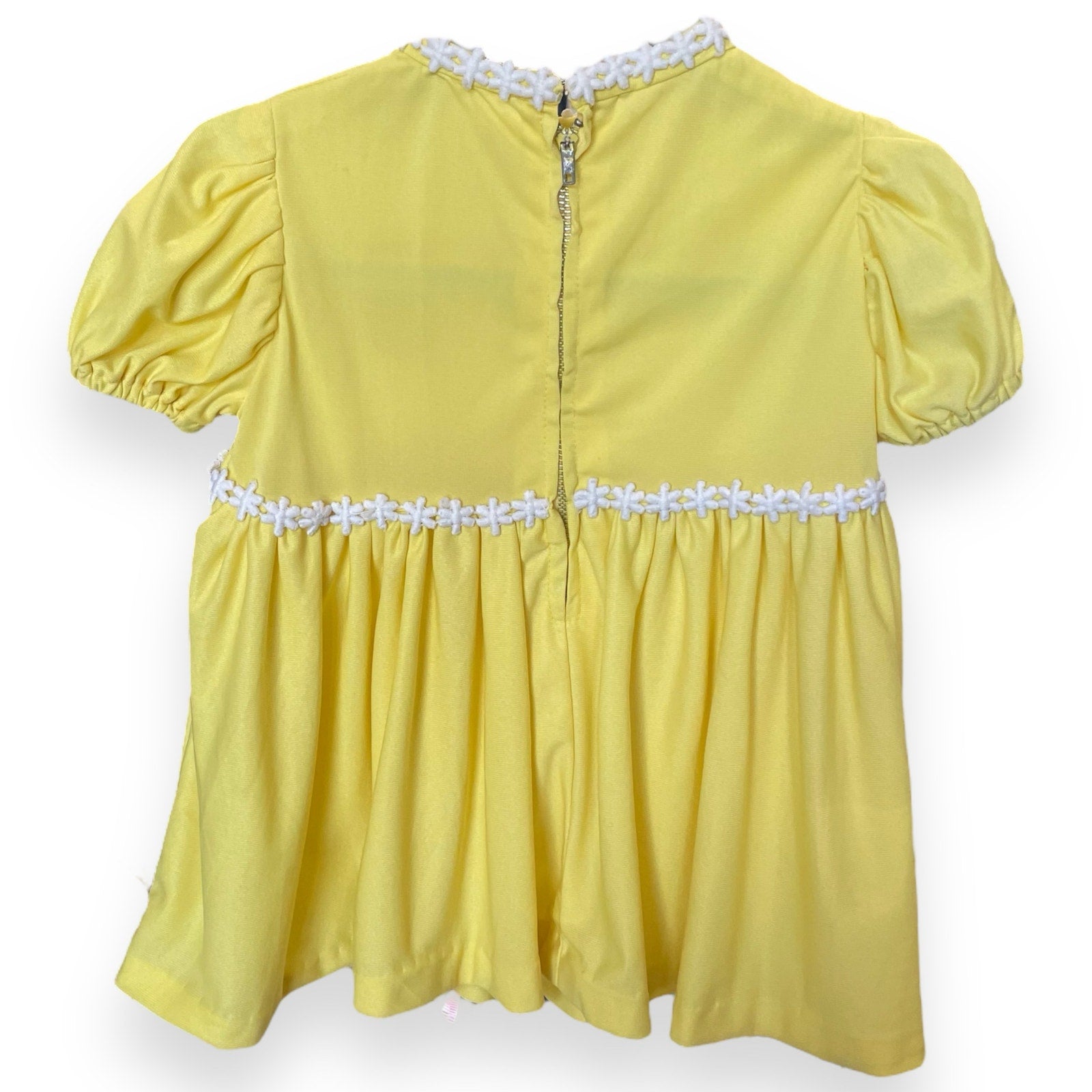 yellow toddler dress Vintage 60s 70s kids butter yellow duck dress / toddler size 12 months – Cute Little Ruin Vintage